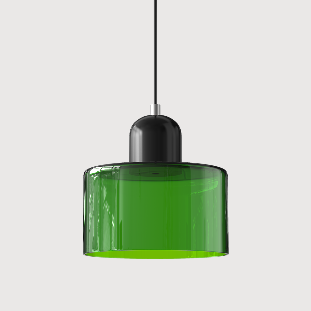 Nordic Glass Globe Pendant Light Industrial Style | Virelia