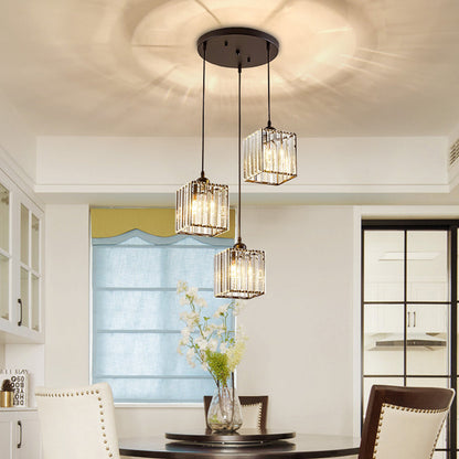 Nordic Glass Multihead Pendant Light for Modern Interiors | Auventra