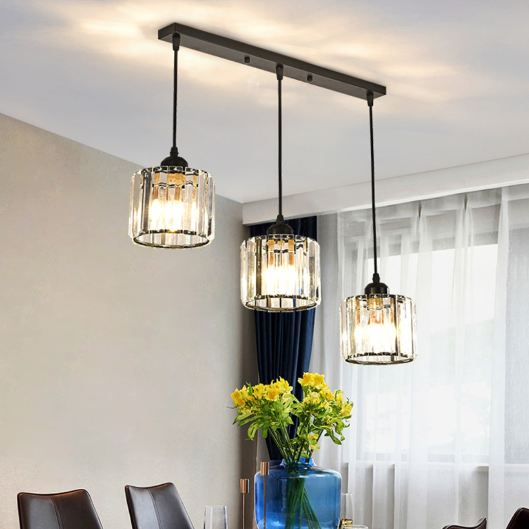 Nordic Glass Multihead Pendant Light for Modern Interiors | Auventra