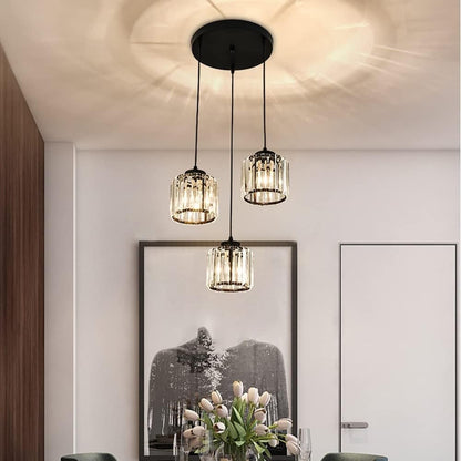 Nordic Glass Multihead Pendant Light for Modern Interiors | Auventra