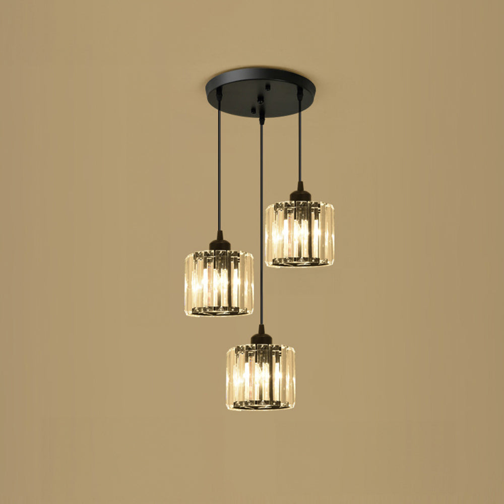 Nordic Glass Multihead Pendant Light for Modern Interiors | Auventra
