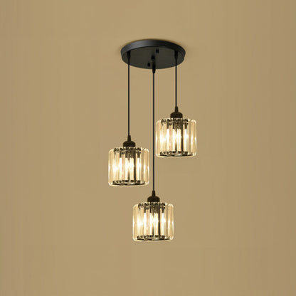 Nordic Glass Multihead Pendant Light for Modern Interiors | Auventra