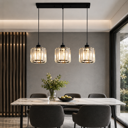 Nordic Glass Multihead Pendant Light for Modern Interiors | Auventra