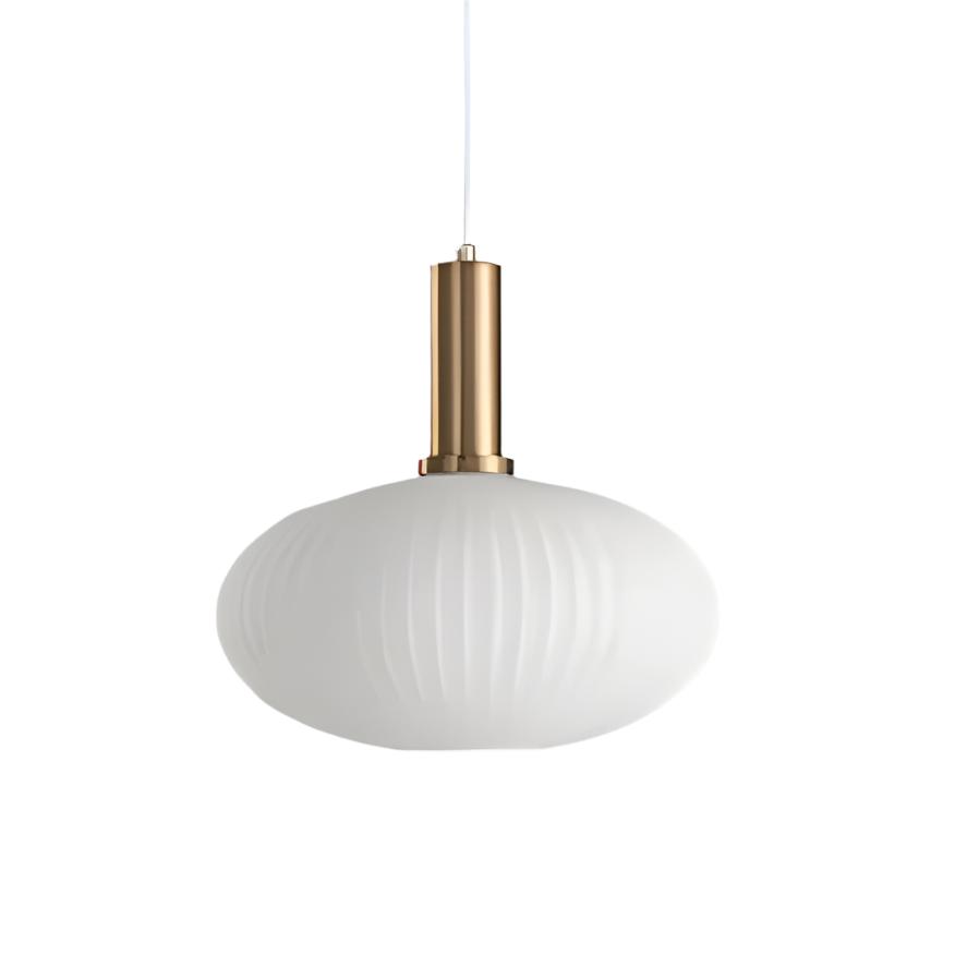 Nordic Glass Pendant Light With Vintage Colour Accents | Kelvora