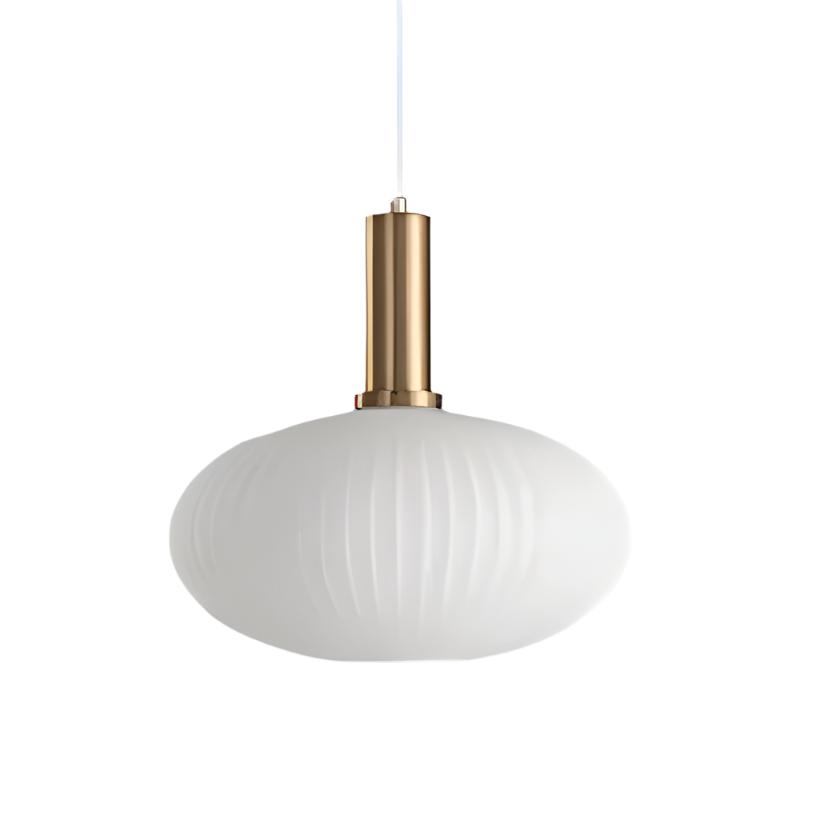 Nordic Glass Pendant Light With Vintage Colour Accents | Kelvora