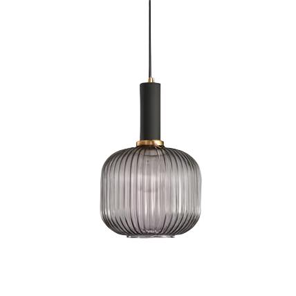 Nordic Glass Pendant Light With Vintage Colour Accents | Kelvora