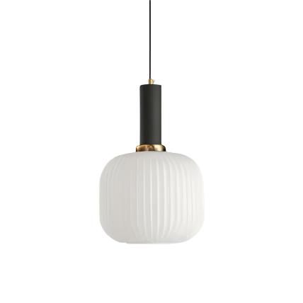 Nordic Glass Pendant Light With Vintage Colour Accents | Kelvora