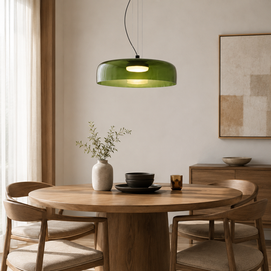 Nordic Glass Shade Pendant Light for Dining Areas | Xorvexa
