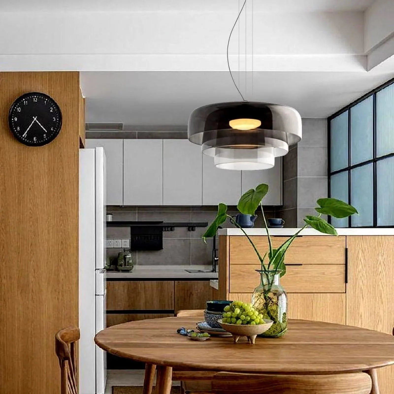 Nordic Glass Shade Pendant Light for Dining Areas | Xorvexa