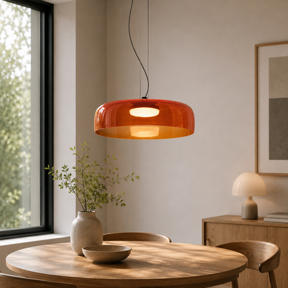 Nordic Glass Shade Pendant Light for Dining Areas | Xorvexa