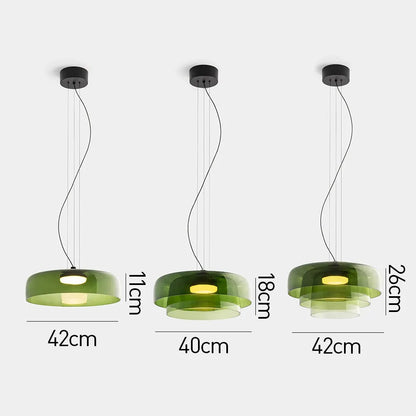 Nordic Glass Shade Pendant Light for Dining Areas | Xorvexa