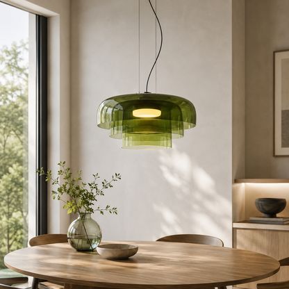 Nordic Glass Shade Pendant Light for Dining Areas | Xorvexa