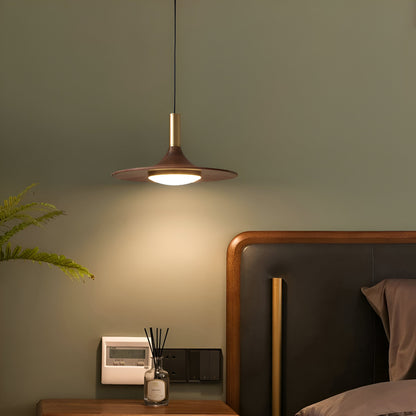 Nordic Iron Shade Pendant Light with Warm LED Glow | Arvique