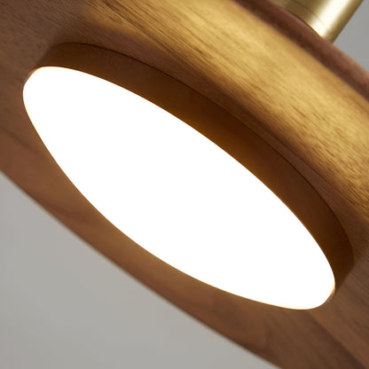 Nordic Iron Shade Pendant Light with Warm LED Glow | Arvique