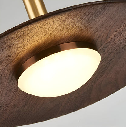 Nordic Iron Shade Pendant Light with Warm LED Glow | Arvique