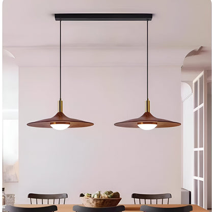 Nordic Iron Shade Pendant Light with Warm LED Glow | Arvique