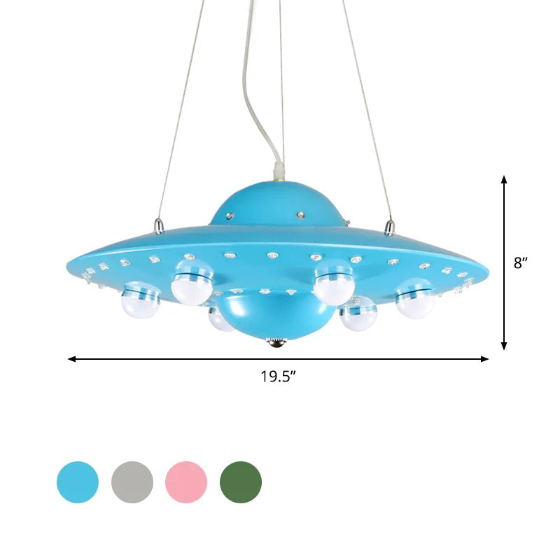 Nordic Kids LED Pendant Light Metal Interior Design | Zantria