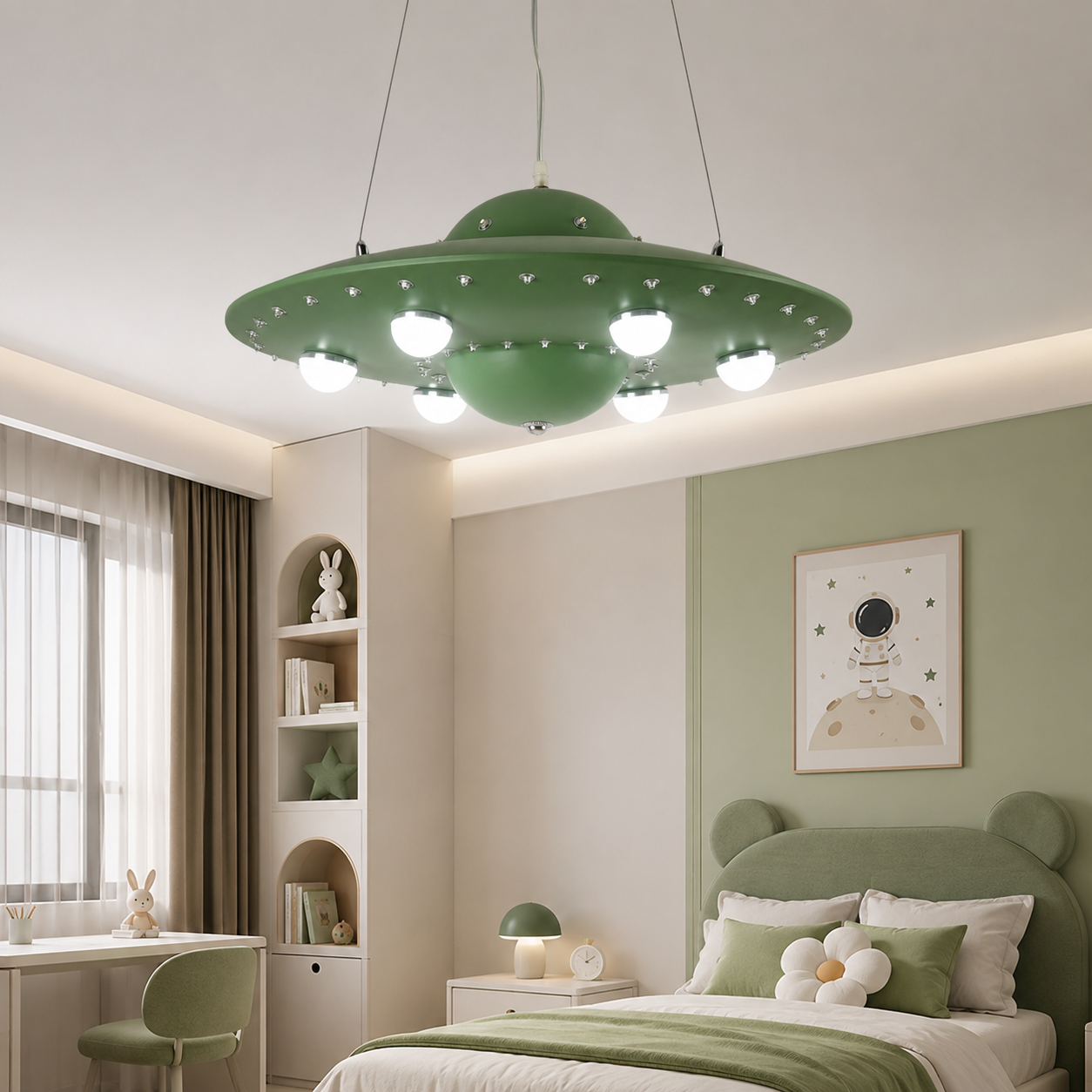 Nordic Kids LED Pendant Light Metal Interior Design | Zantria