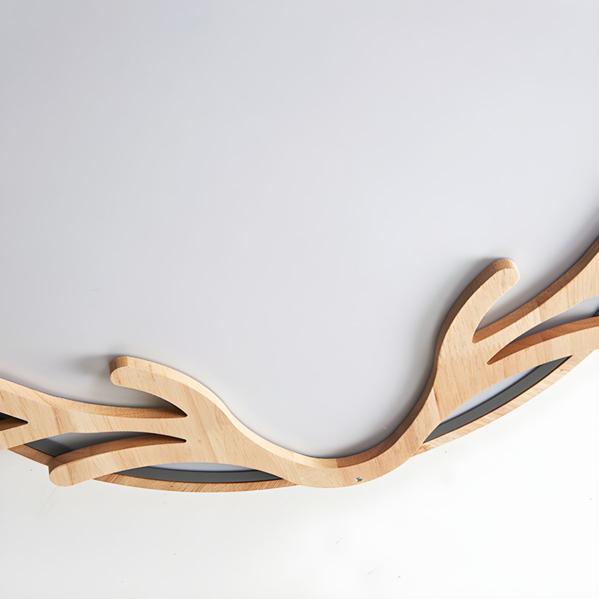 Nordic Kids Metal Antler Flush Mount Ceiling Light | Ceiluna