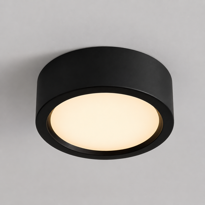 Nordic LED Cylinder Flush Mount Ceiling Fixture | Cylume