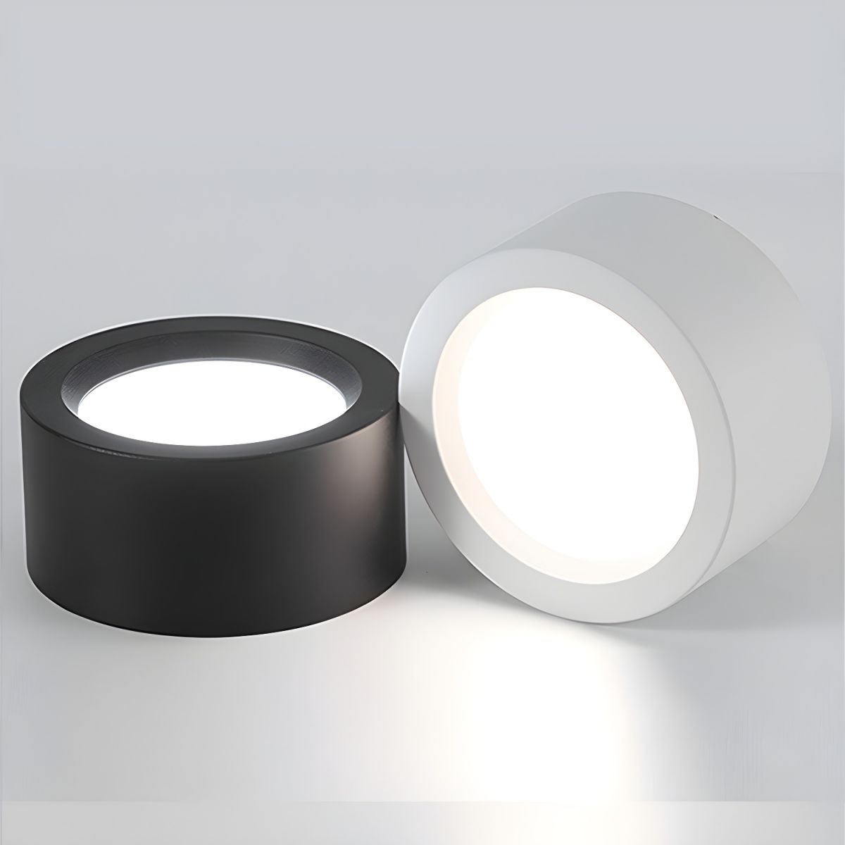 Nordic LED Cylinder Flush Mount Ceiling Fixture | Cylume