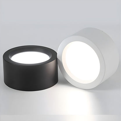 Nordic LED Cylinder Flush Mount Ceiling Fixture | Cylume