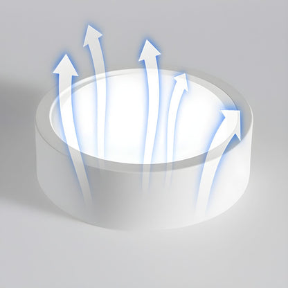 Nordic LED Cylinder Flush Mount Ceiling Fixture | Cylume