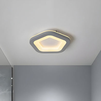 Nordic LED Flush Mount Ceiling Light Acrylic Shade | Delvra