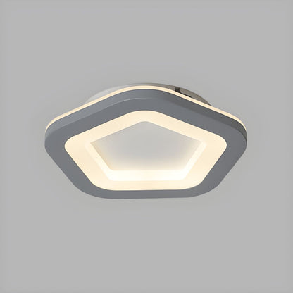 Nordic LED Flush Mount Ceiling Light Acrylic Shade | Delvra