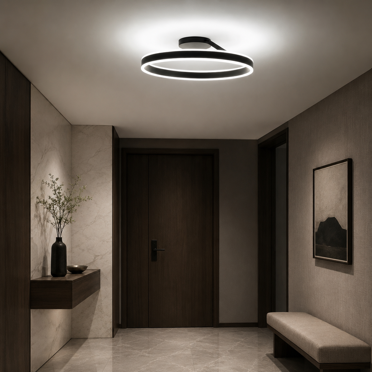 Nordic LED Metal Ceiling Light for Modern Homes | Soraliq