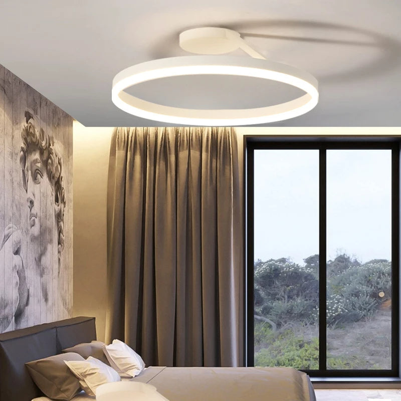 Nordic LED Metal Ceiling Light for Modern Homes | Soraliq
