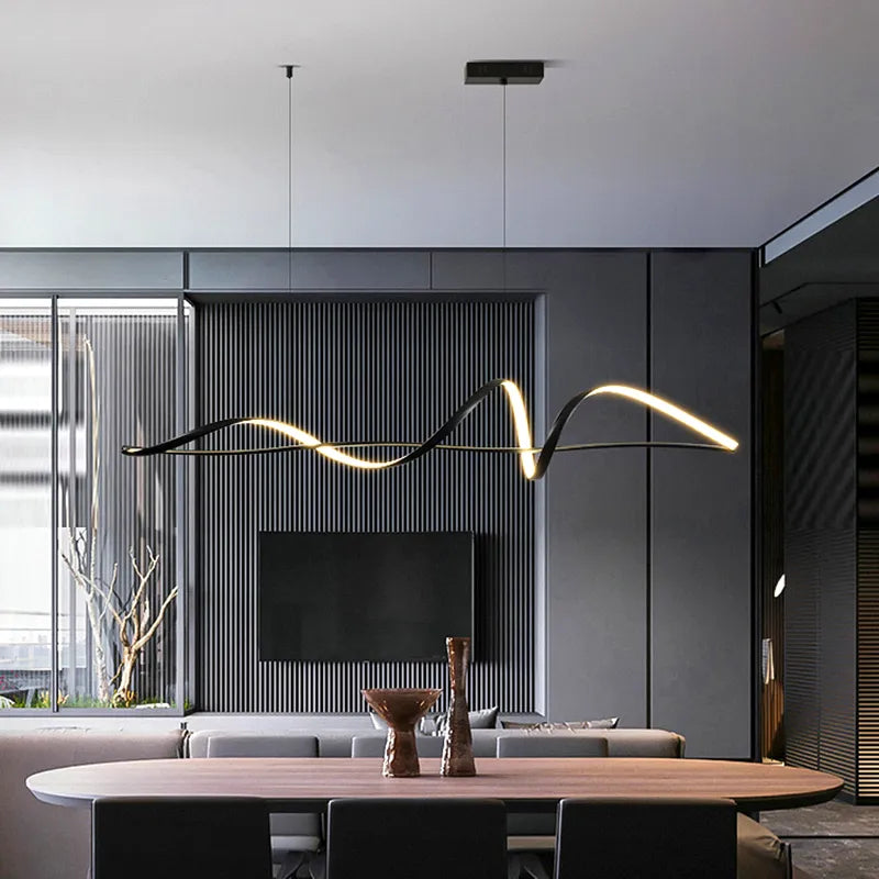 Nordic LED Pendant Light With Remote Dimming Control | Xenvora
