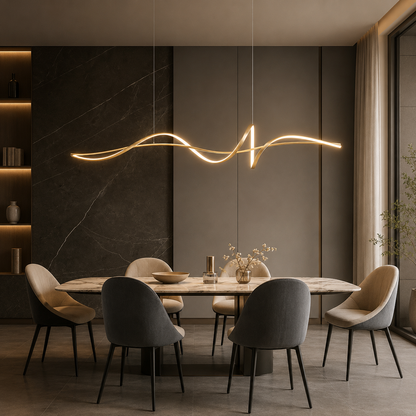 Nordic LED Pendant Light With Remote Dimming Control | Xenvora