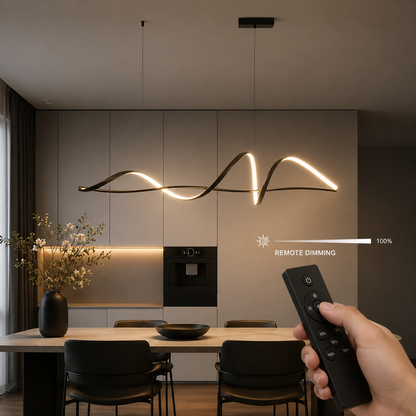 Nordic LED Pendant Light With Remote Dimming Control | Xenvora