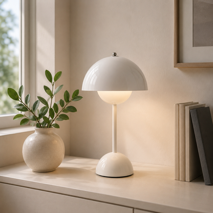 Nordic LED Table Lamp with Cordless Modern Design | Virelix