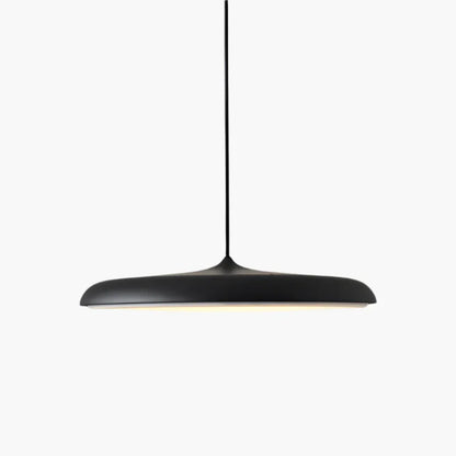 Nordic Linear Pendant Light With Warm Integrated LED | Zorvexa