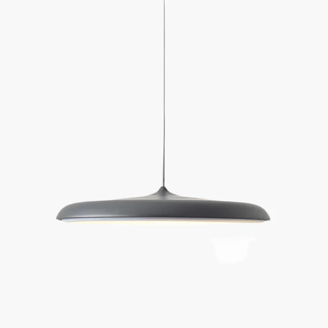Nordic Linear Pendant Light With Warm Integrated LED | Zorvexa
