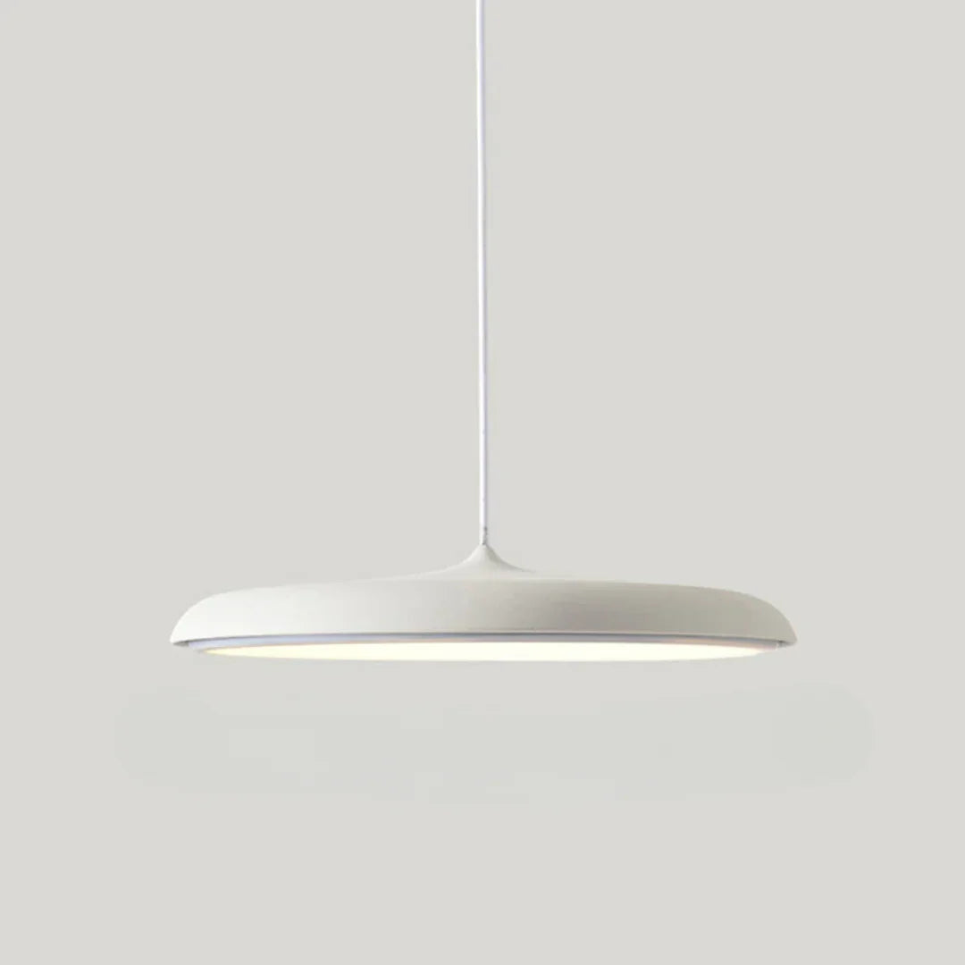 Nordic Linear Pendant Light With Warm Integrated LED | Zorvexa