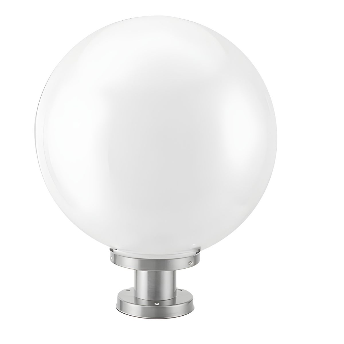 Nordic Metal Ball Solar Outdoor Garden Pillar Light | Solvren