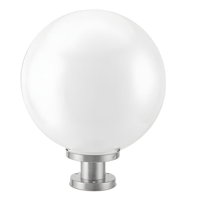 Nordic Metal Ball Solar Outdoor Garden Pillar Light | Solvren