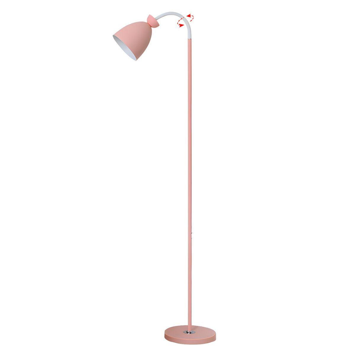 Nordic Metal Bell Shade Floor Lamp for Reading | Lumetal