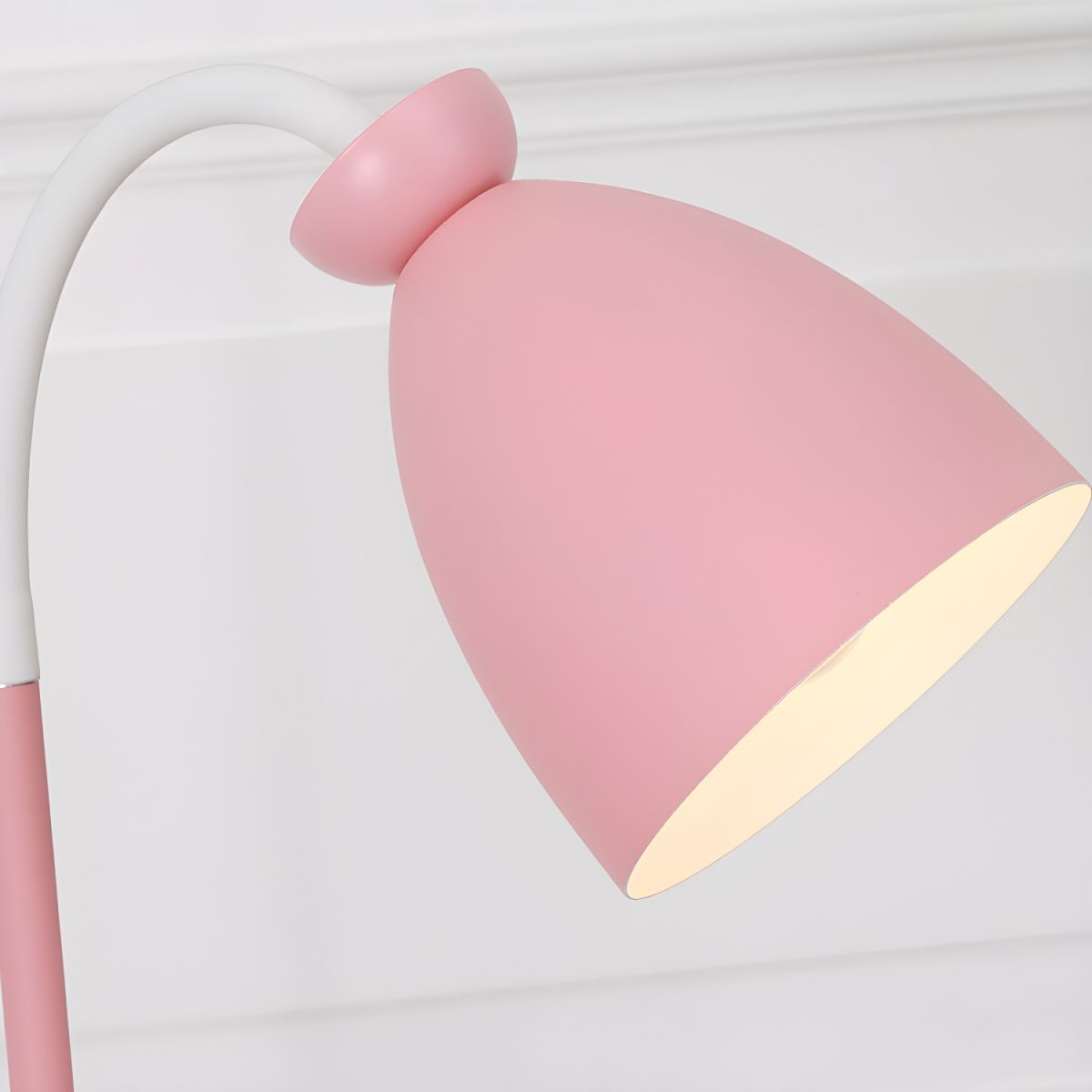 Nordic Metal Bell Shade Floor Lamp for Reading | Lumetal
