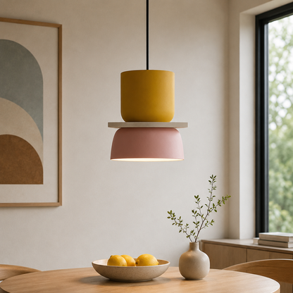 Nordic Metal Bowl Pendant Light With Matte Finish | Orvano