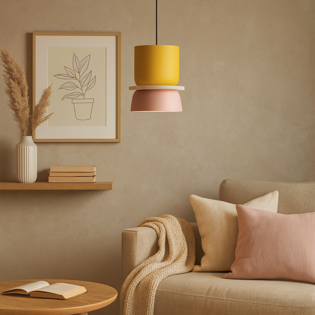 Nordic Metal Bowl Pendant Light With Matte Finish | Orvano