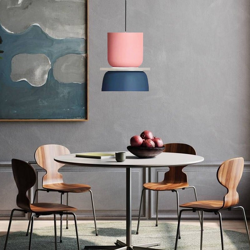 Nordic Metal Bowl Pendant Light With Matte Finish | Orvano