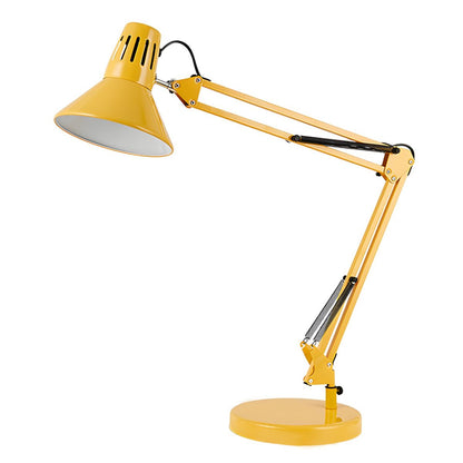 Nordic Metal Cone Shade Table Lamp with Adjustable Arm | Varnico