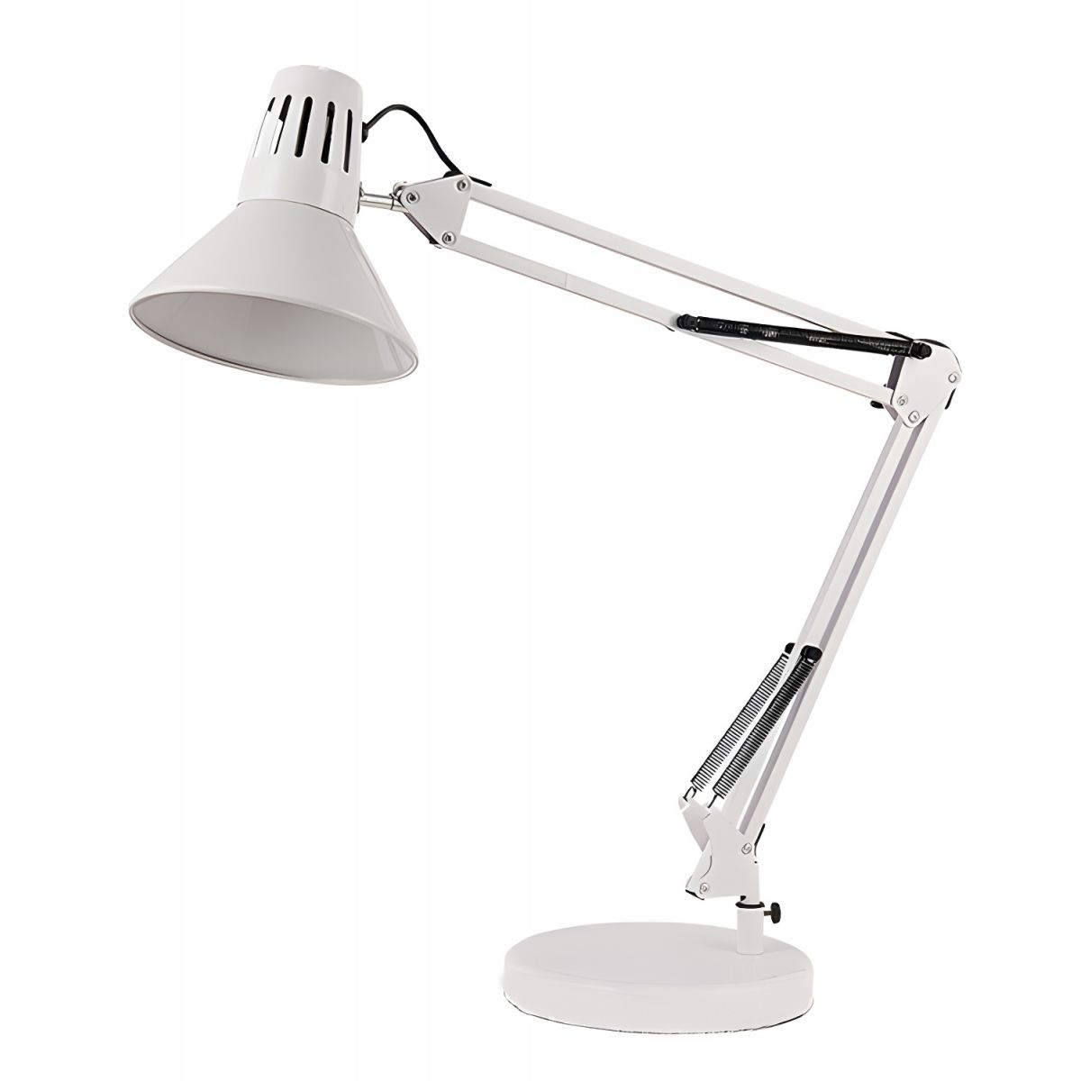 Nordic Metal Cone Shade Table Lamp with Adjustable Arm | Varnico