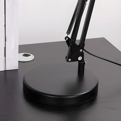 Nordic Metal Cone Shade Table Lamp with Adjustable Arm | Varnico
