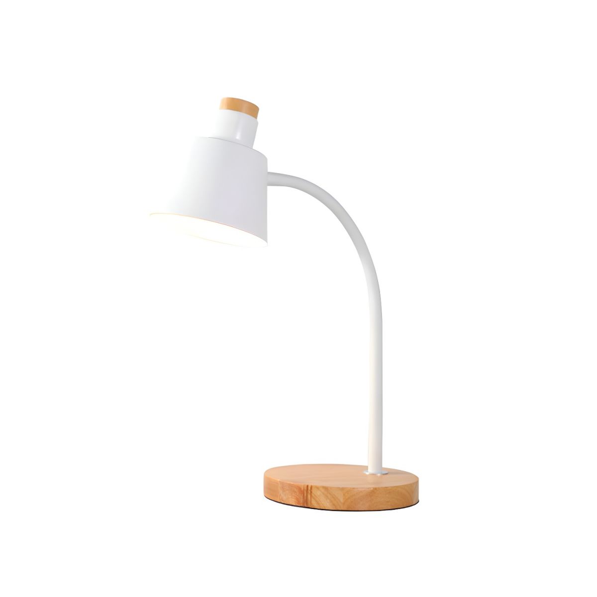 Nordic Metal Desk Lamp with Adjustable Shade | Quorvia
