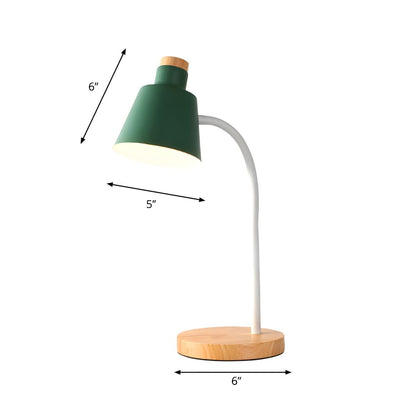 Nordic Metal Desk Lamp with Adjustable Shade | Quorvia